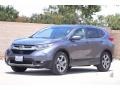 2018 Modern Steel Metallic Honda CR-V EX  photo #10