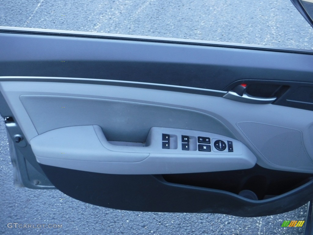 2018 Elantra SEL - Galactic Gray / Gray photo #11