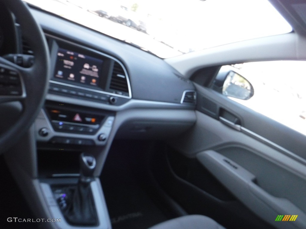 2018 Elantra SEL - Galactic Gray / Gray photo #15
