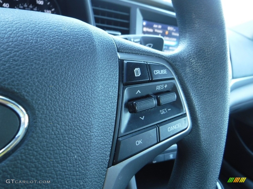 2018 Elantra SEL - Galactic Gray / Gray photo #20