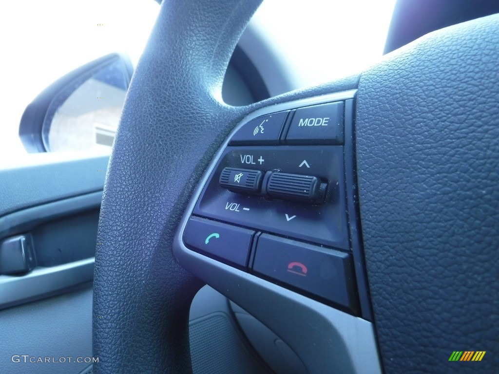 2018 Elantra SEL - Galactic Gray / Gray photo #21