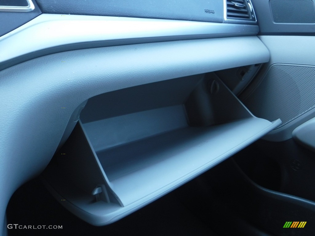 2018 Elantra SEL - Galactic Gray / Gray photo #22
