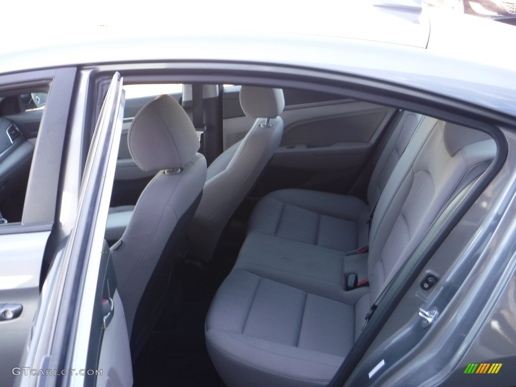 2018 Elantra SEL - Galactic Gray / Gray photo #25