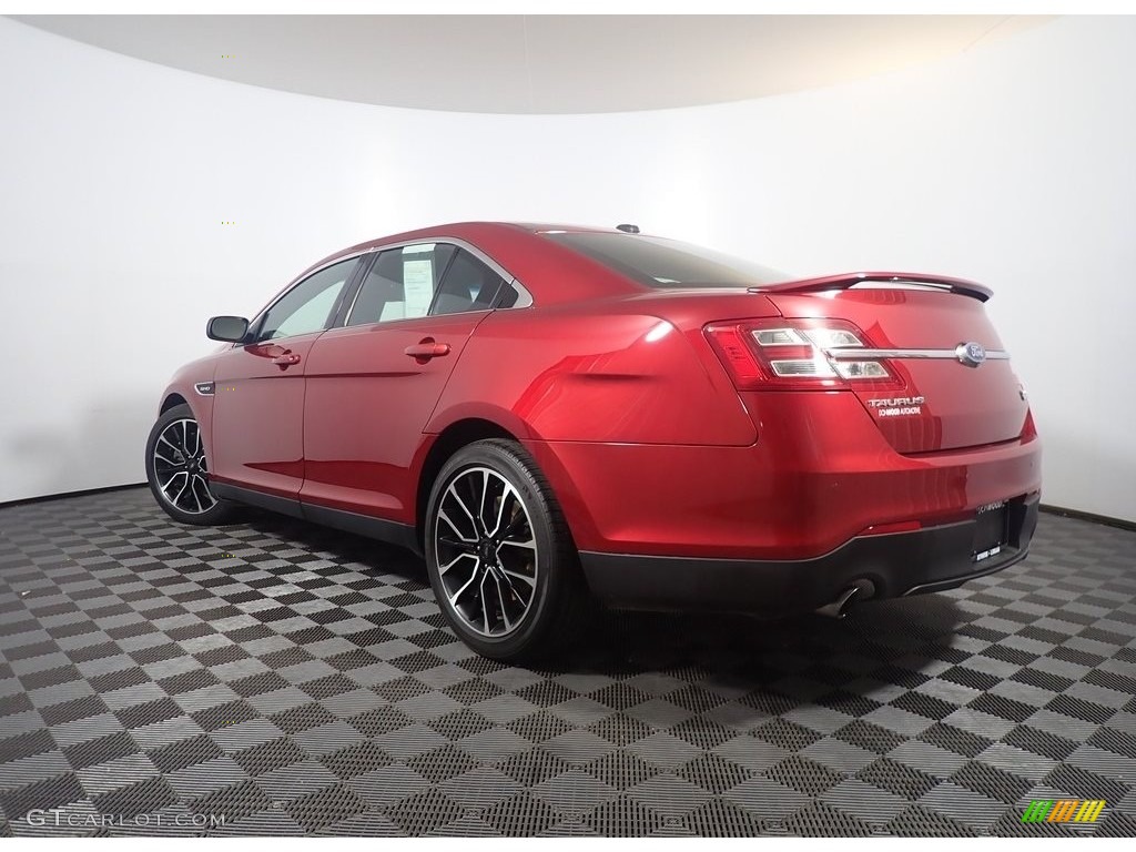 2018 Taurus SHO AWD - Ruby Red / Charcoal Black photo #13