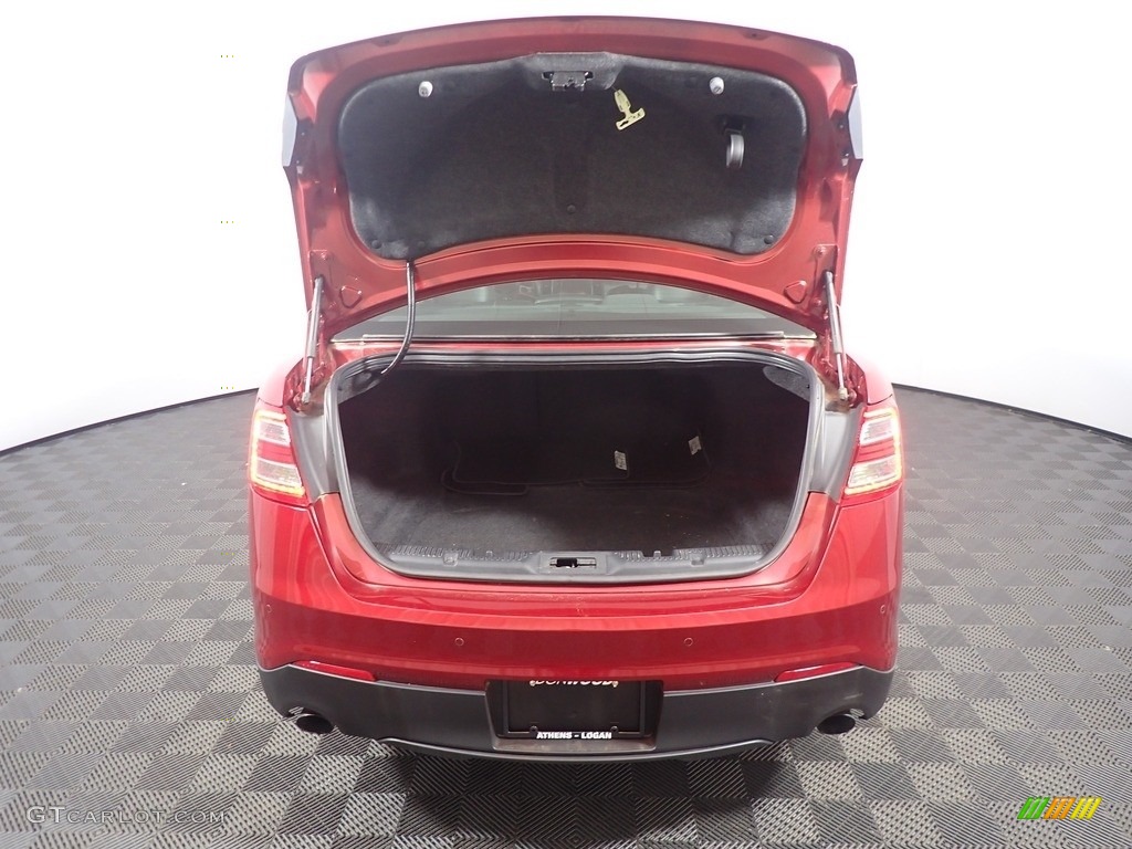 2018 Taurus SHO AWD - Ruby Red / Charcoal Black photo #16