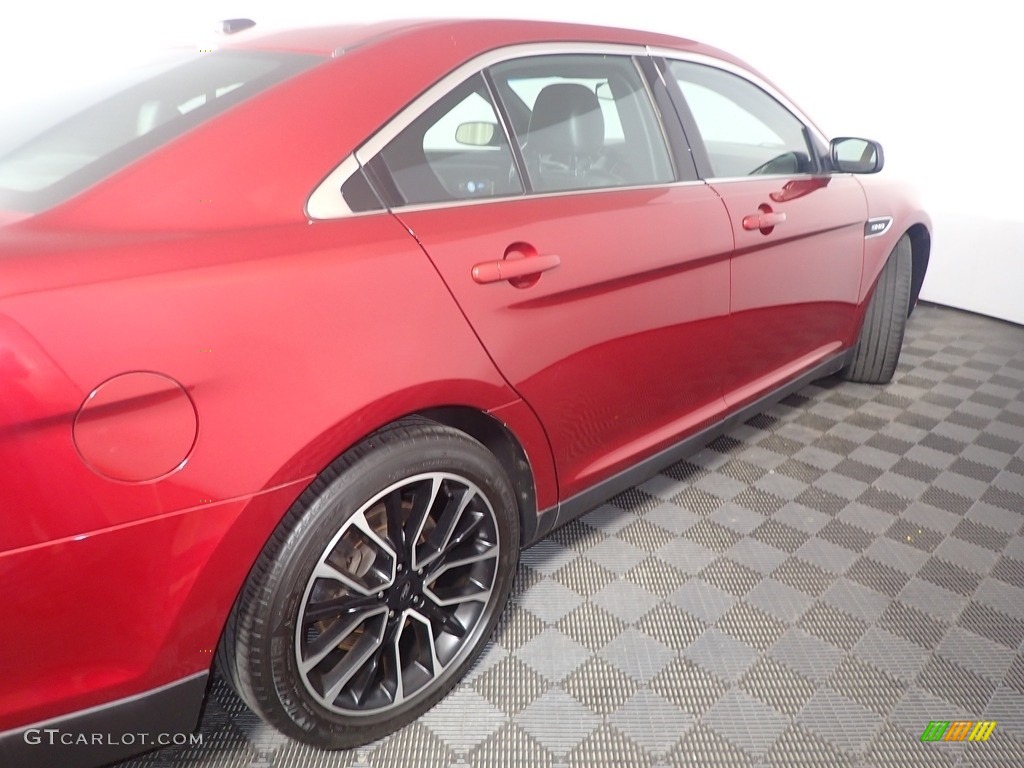 2018 Taurus SHO AWD - Ruby Red / Charcoal Black photo #21