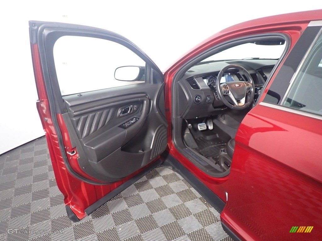 2018 Taurus SHO AWD - Ruby Red / Charcoal Black photo #23