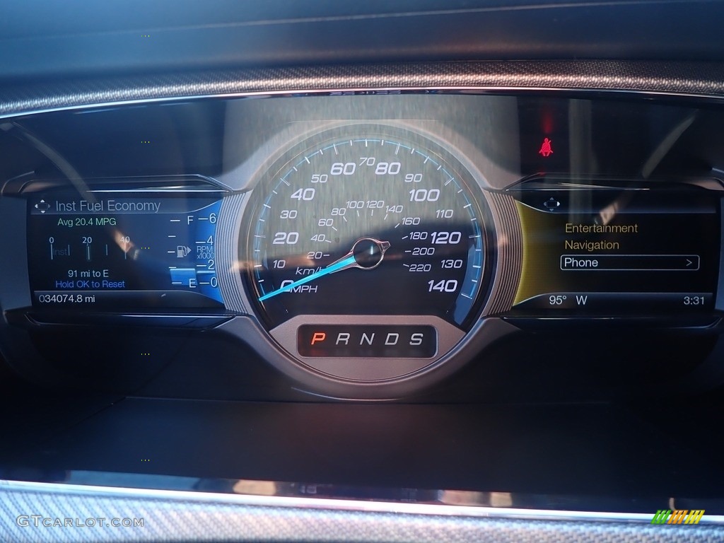 2018 Ford Taurus SHO AWD Gauges Photo #142319914