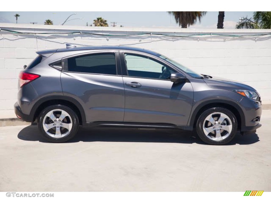 Modern Steel Metallic 2017 Honda HR-V EX Exterior Photo #142319953