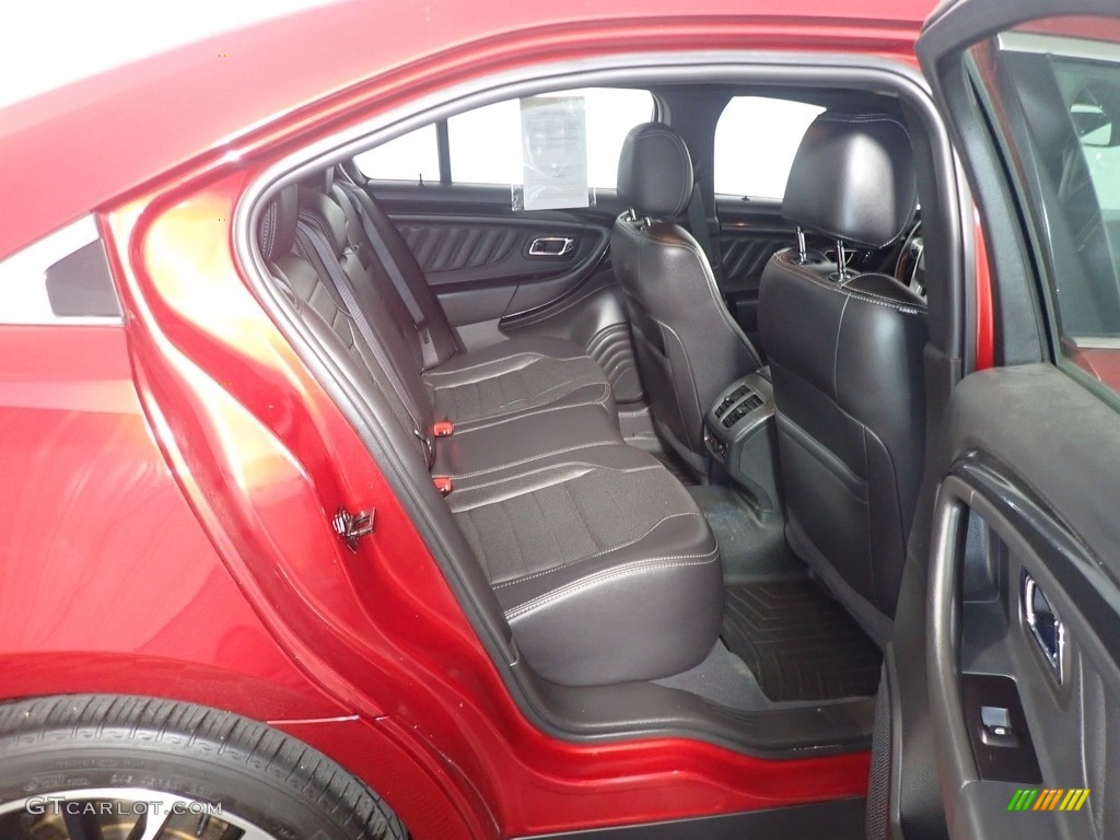 2018 Taurus SHO AWD - Ruby Red / Charcoal Black photo #40