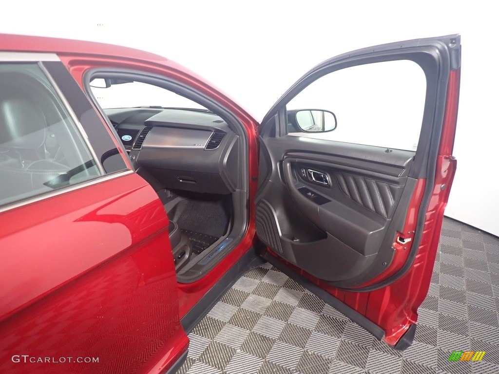 2018 Taurus SHO AWD - Ruby Red / Charcoal Black photo #41