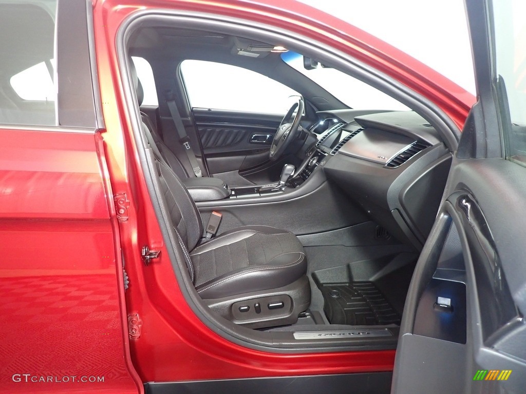 2018 Taurus SHO AWD - Ruby Red / Charcoal Black photo #42