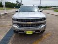 2017 Silver Ice Metallic Chevrolet Silverado 1500 LTZ Crew Cab  photo #2
