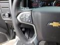 Jet Black Steering Wheel Photo for 2017 Chevrolet Silverado 1500 #142320577