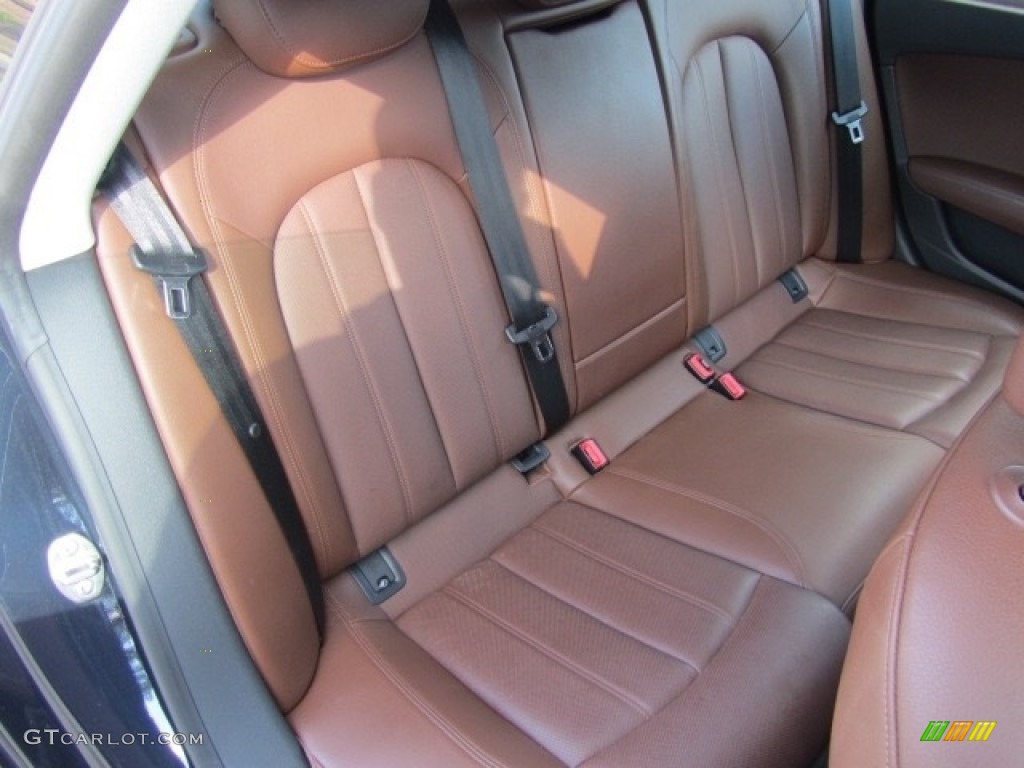 Nougat Brown Interior 2015 Audi A7 3.0T quattro Prestige Photo #142320694