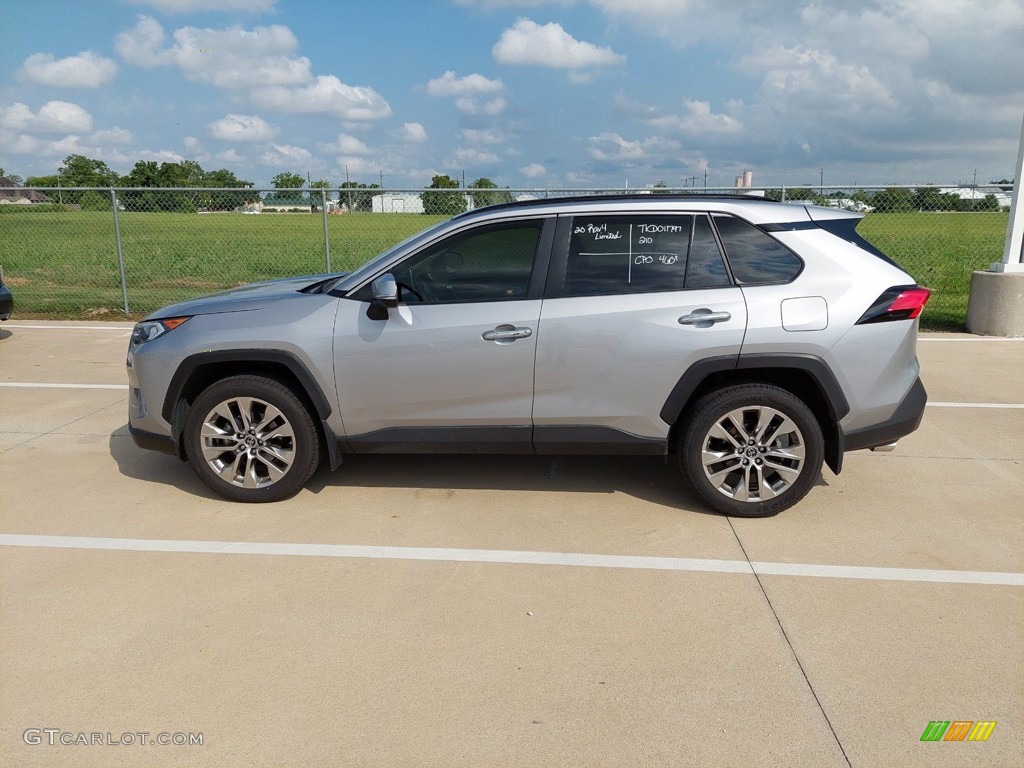 2019 RAV4 Limited - Silver Sky Metallic / Black photo #4