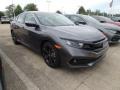 2021 Modern Steel Metallic Honda Civic Sport Sedan  photo #3