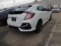 Platinum White Pearl - Civic EX Hatchback Photo No. 4