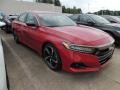 2021 San Marino Red Honda Accord Sport  photo #3