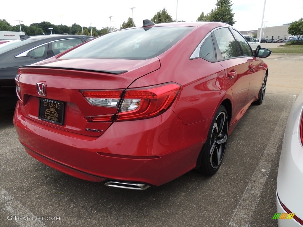 2021 Accord Sport - San Marino Red / Black photo #4