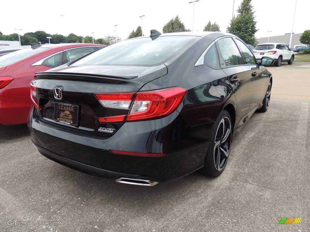 2021 Accord Sport SE - Crystal Black Pearl / Black photo #4