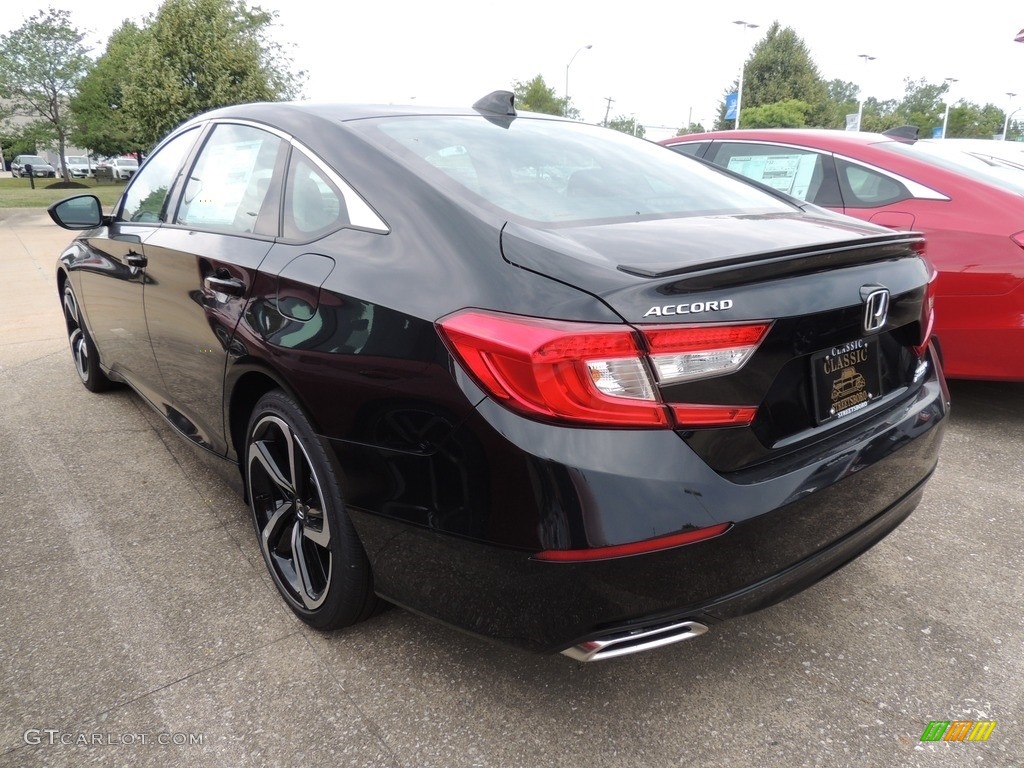 2021 Accord Sport SE - Crystal Black Pearl / Black photo #5