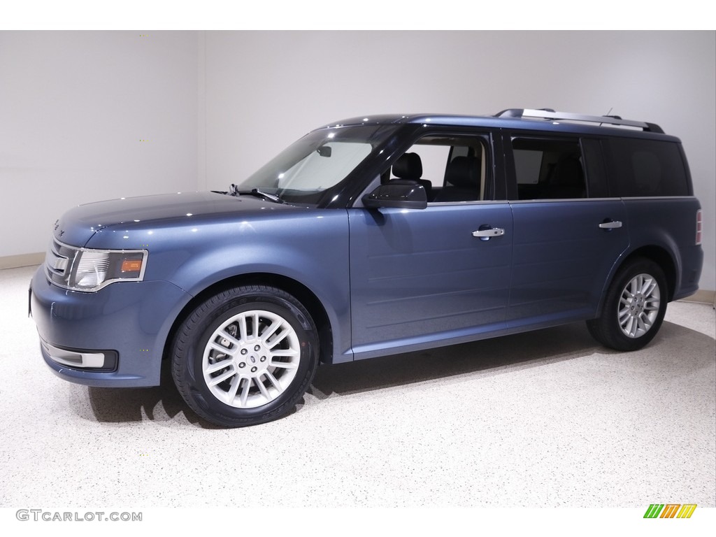 2019 Flex SEL - Blue Metallic / Charcoal Black photo #3