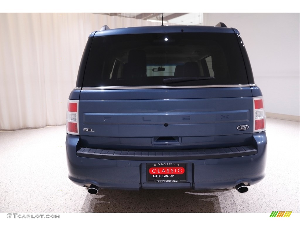 2019 Flex SEL - Blue Metallic / Charcoal Black photo #18