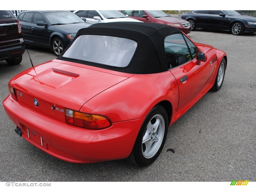 1999 Z3 2.3 Roadster - Bright Red / Black photo #5