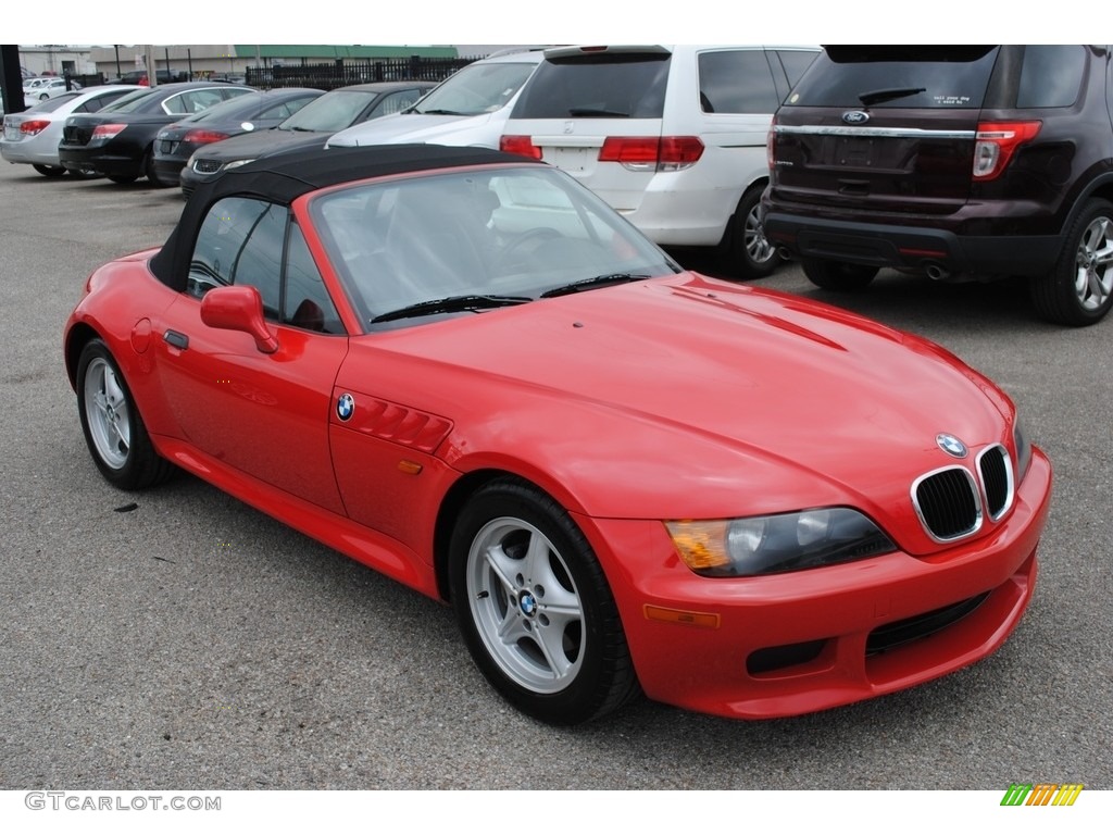 1999 Z3 2.3 Roadster - Bright Red / Black photo #7