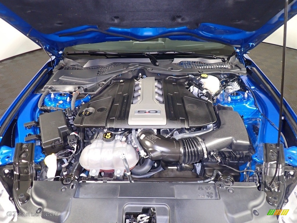 2020 Mustang GT Premium Fastback - Velocity Blue / Ebony photo #8