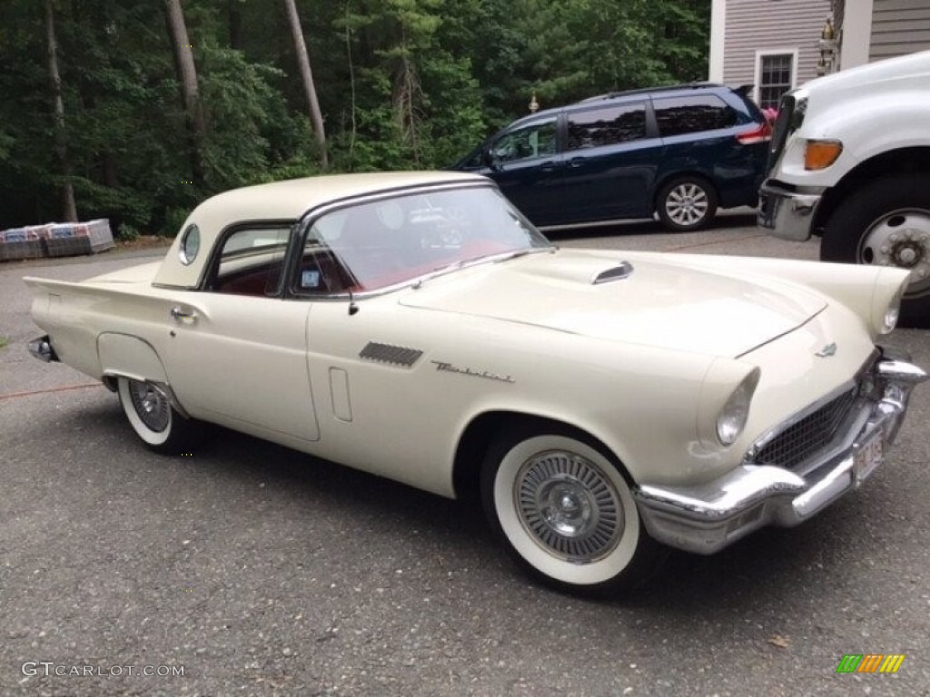 1957 Thunderbird Convertible - Colonial White / Red photo #1