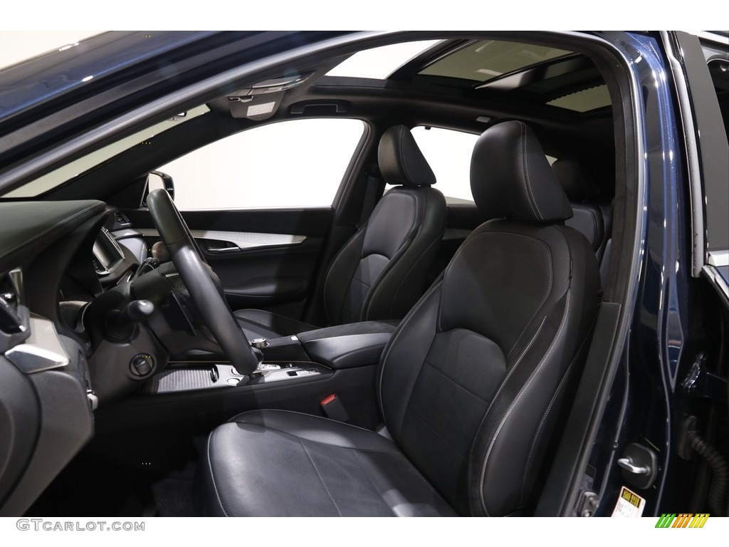 2019 QX50 Luxe AWD - Hermosa Blue / Graphite photo #5