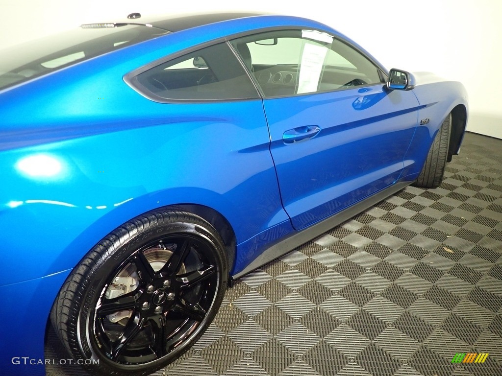 2020 Mustang GT Premium Fastback - Velocity Blue / Ebony photo #20