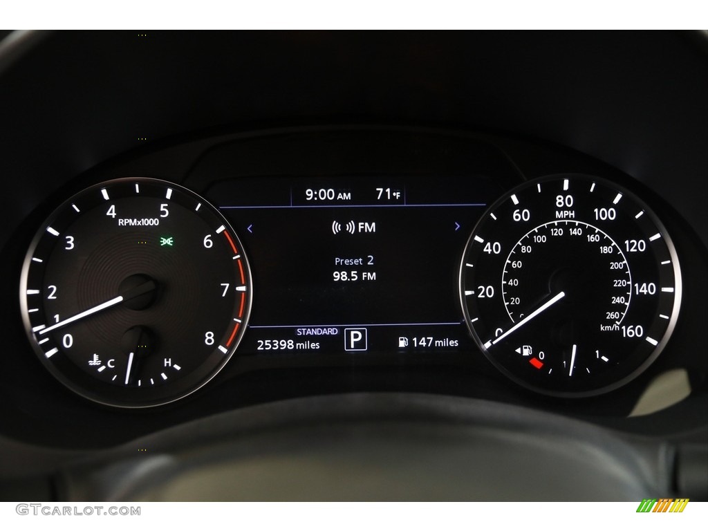 2019 Infiniti QX50 Luxe AWD Gauges Photos