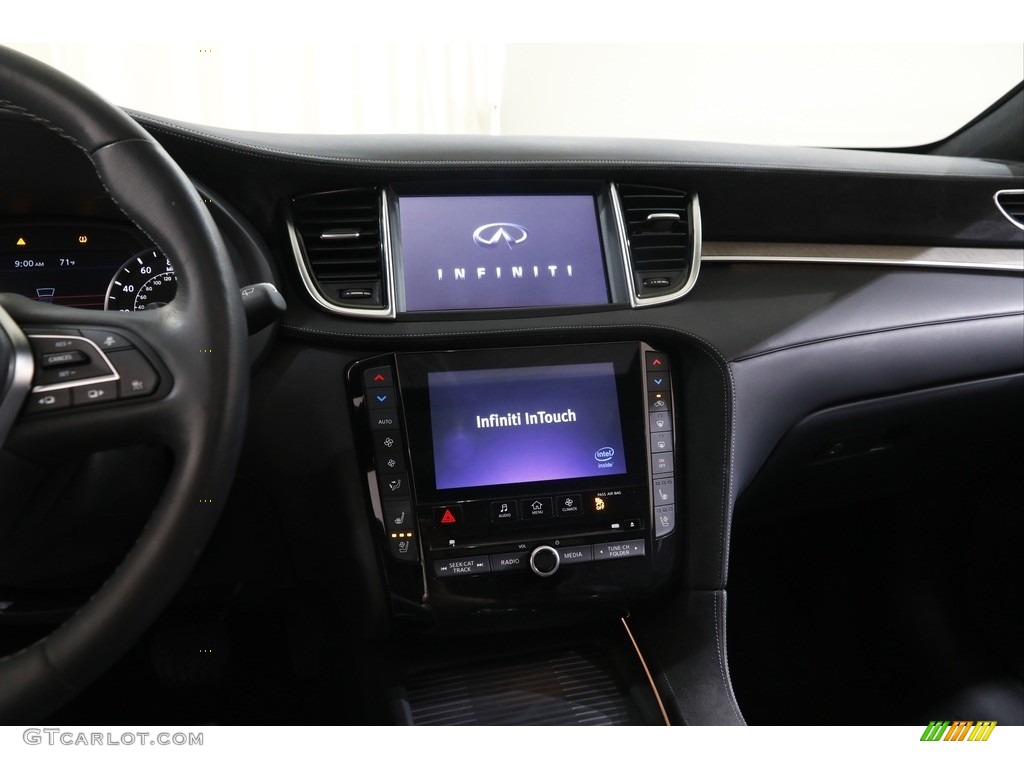 2019 QX50 Luxe AWD - Hermosa Blue / Graphite photo #9