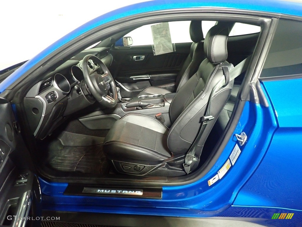 2020 Mustang GT Premium Fastback - Velocity Blue / Ebony photo #23
