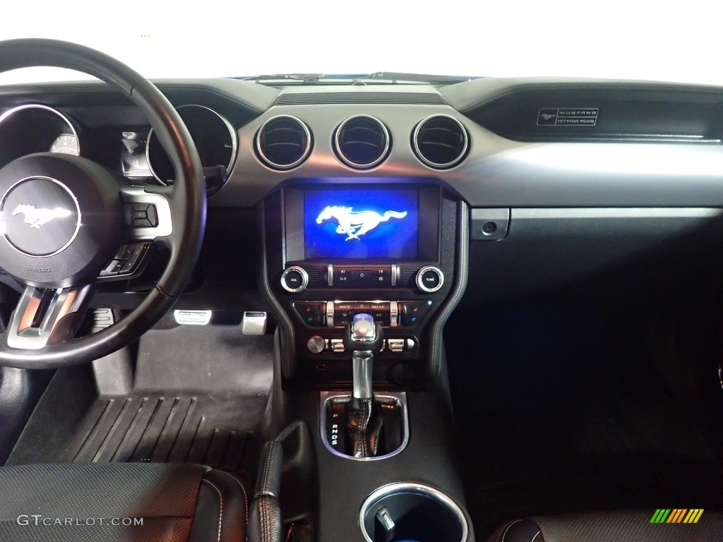 2020 Mustang GT Premium Fastback - Velocity Blue / Ebony photo #26
