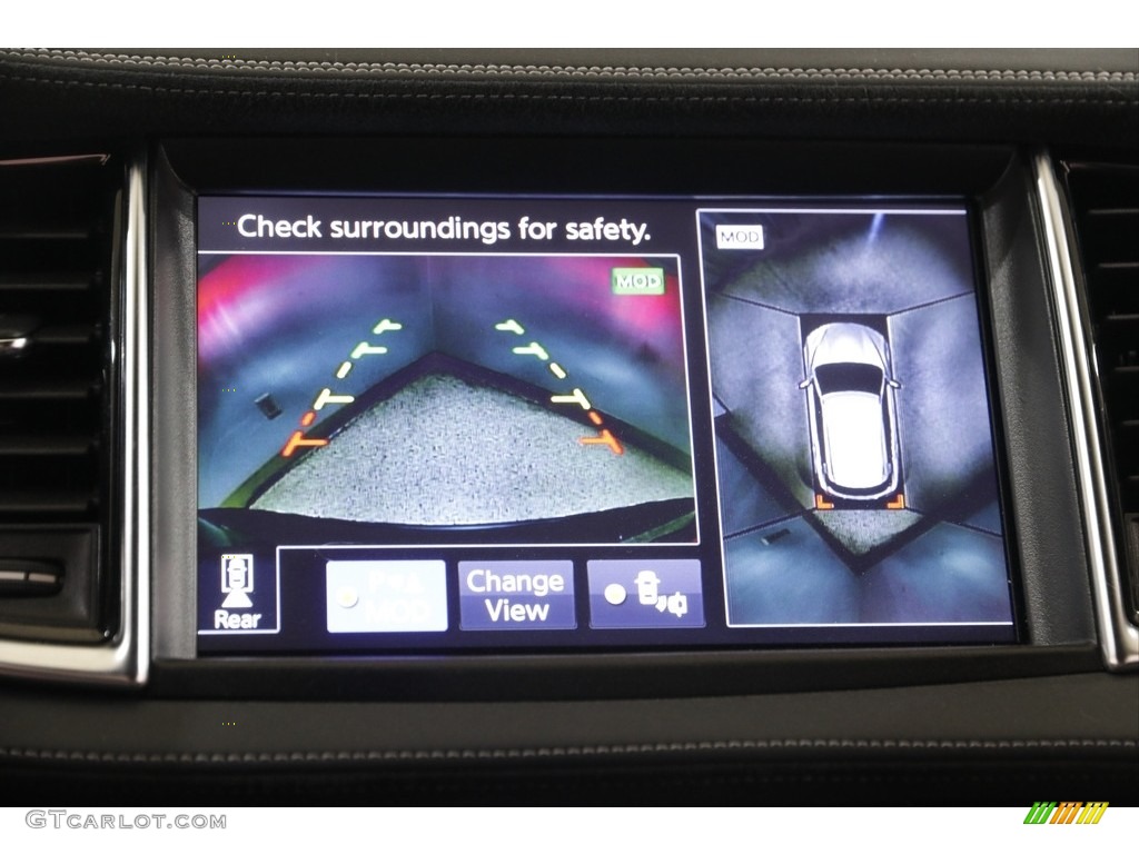 2019 QX50 Luxe AWD - Hermosa Blue / Graphite photo #11