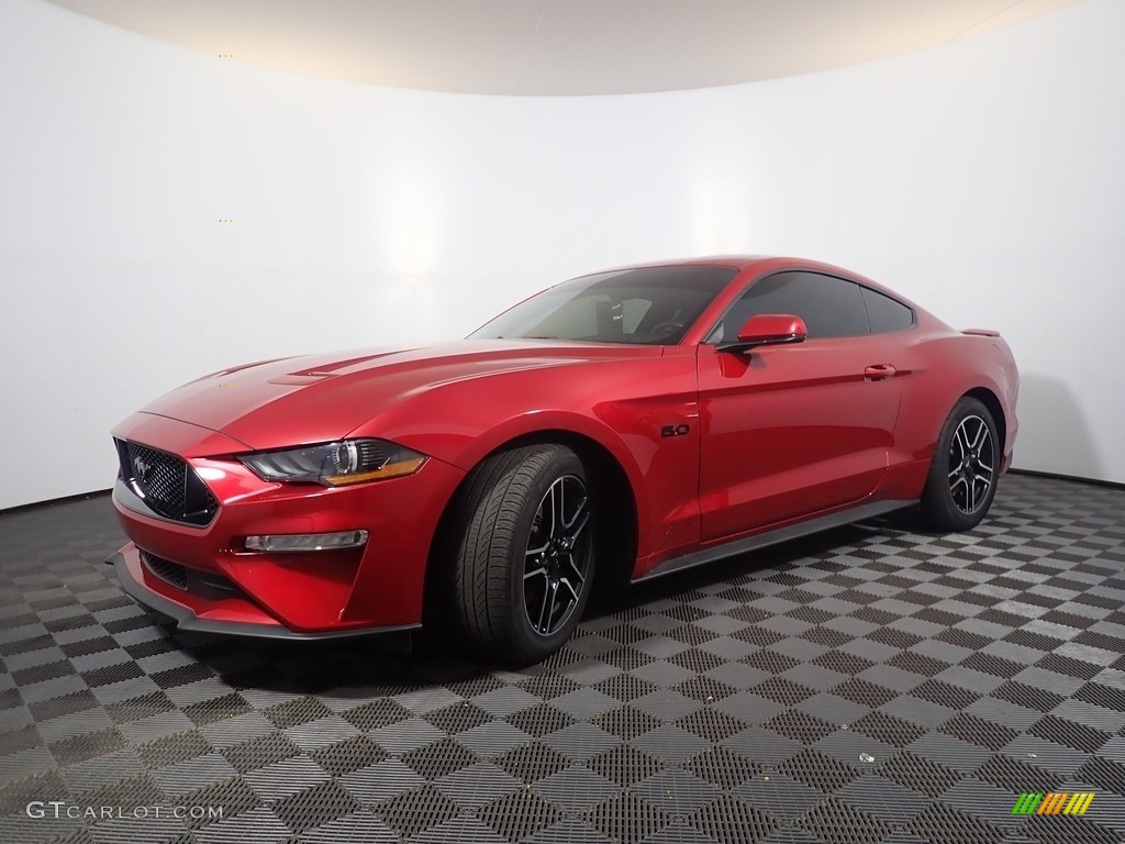 2020 Mustang GT Premium Fastback - Rapid Red / Ebony photo #10