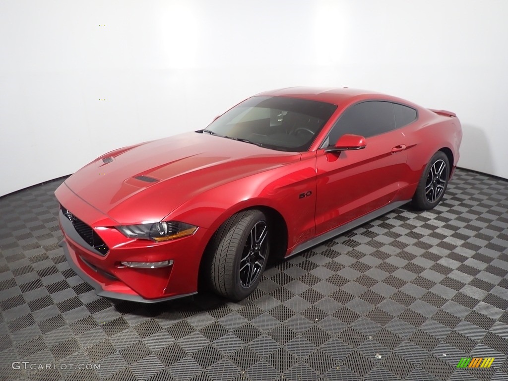 2020 Mustang GT Premium Fastback - Rapid Red / Ebony photo #11