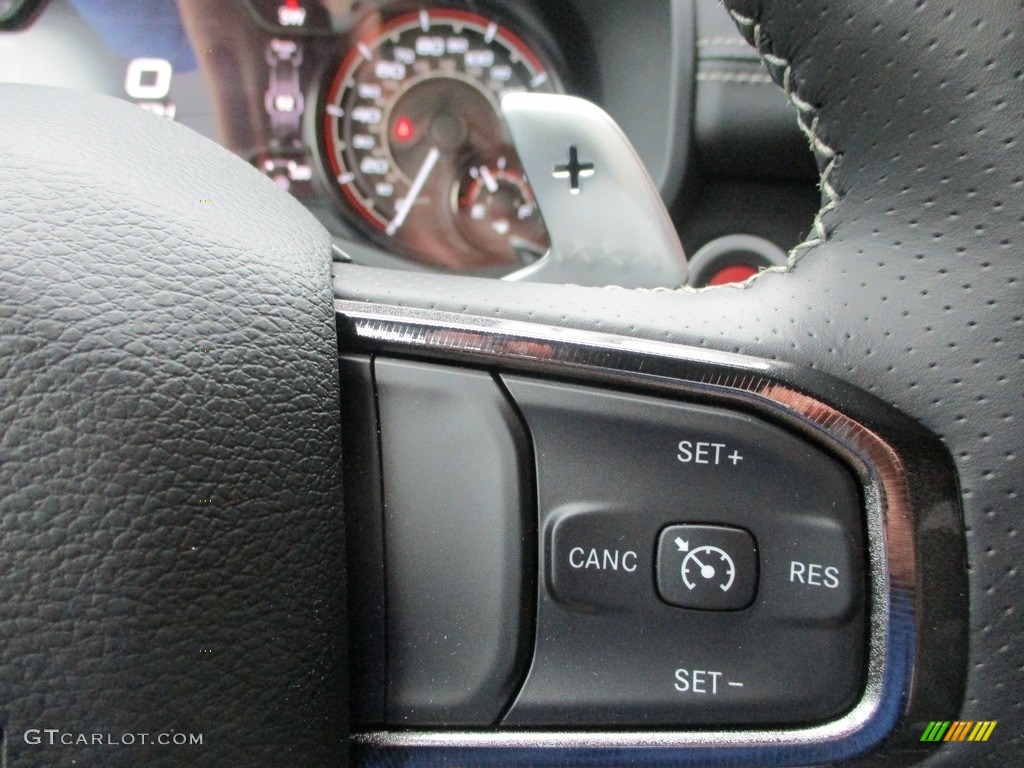 2021 Ram 1500 TRX Crew Cab 4x4 Black Steering Wheel Photo #142327152