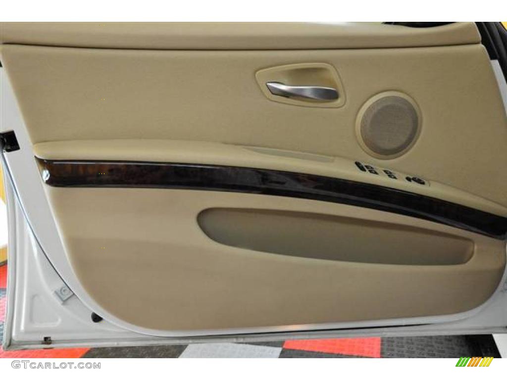 2006 3 Series 325i Sedan - Alpine White / Beige photo #12
