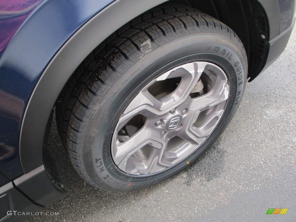 2019 CR-V EX AWD - Obsidian Blue Pearl / Gray photo #6