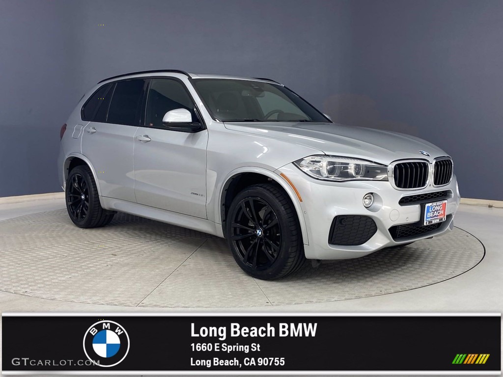 2018 X5 sDrive35i - Glacier Silver Metallic / Black photo #1