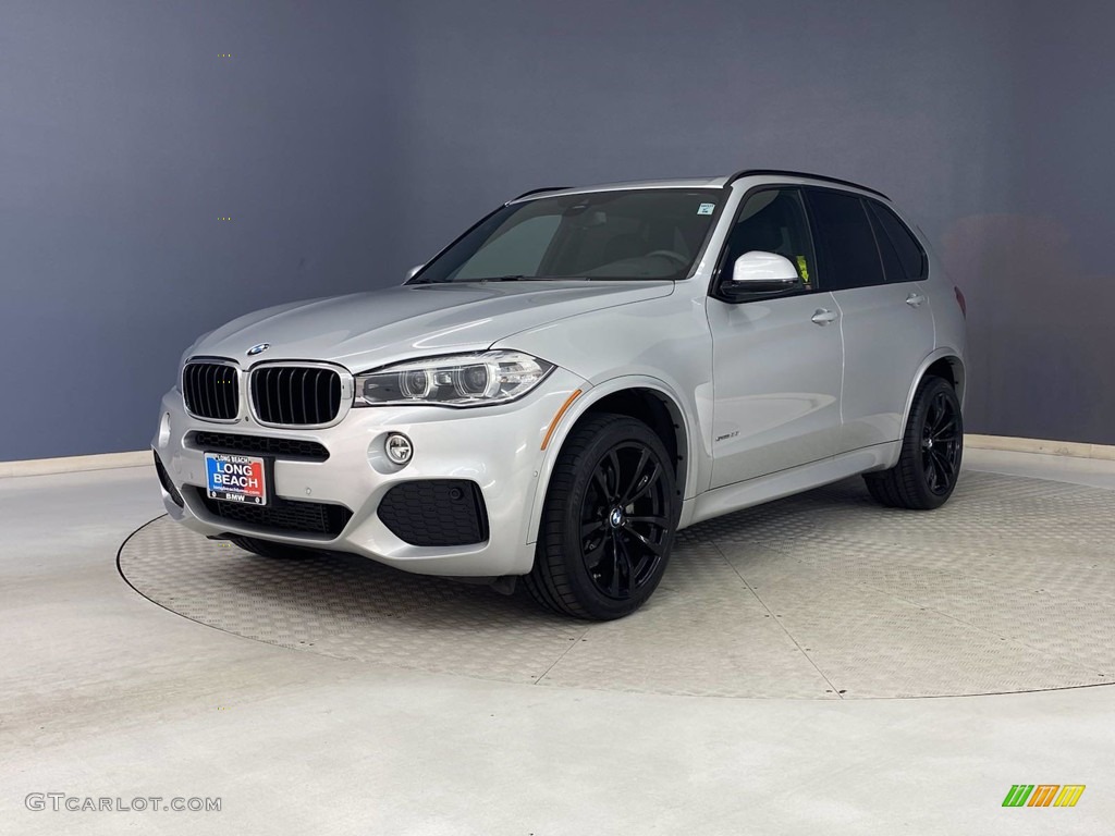 2018 X5 sDrive35i - Glacier Silver Metallic / Black photo #3