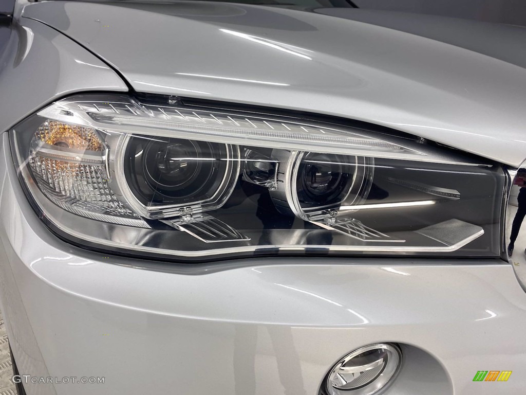 2018 X5 sDrive35i - Glacier Silver Metallic / Black photo #7