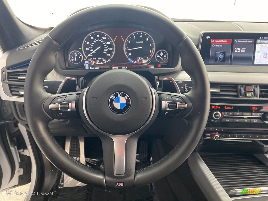 2018 X5 sDrive35i - Glacier Silver Metallic / Black photo #18