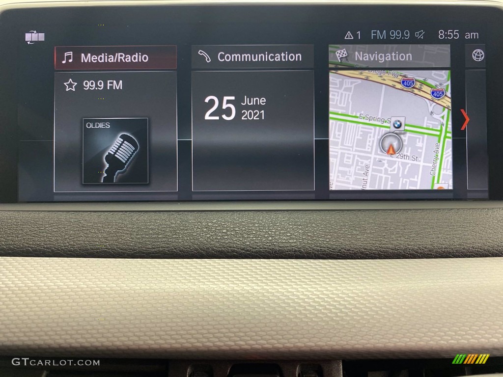 2018 X5 sDrive35i - Glacier Silver Metallic / Black photo #23