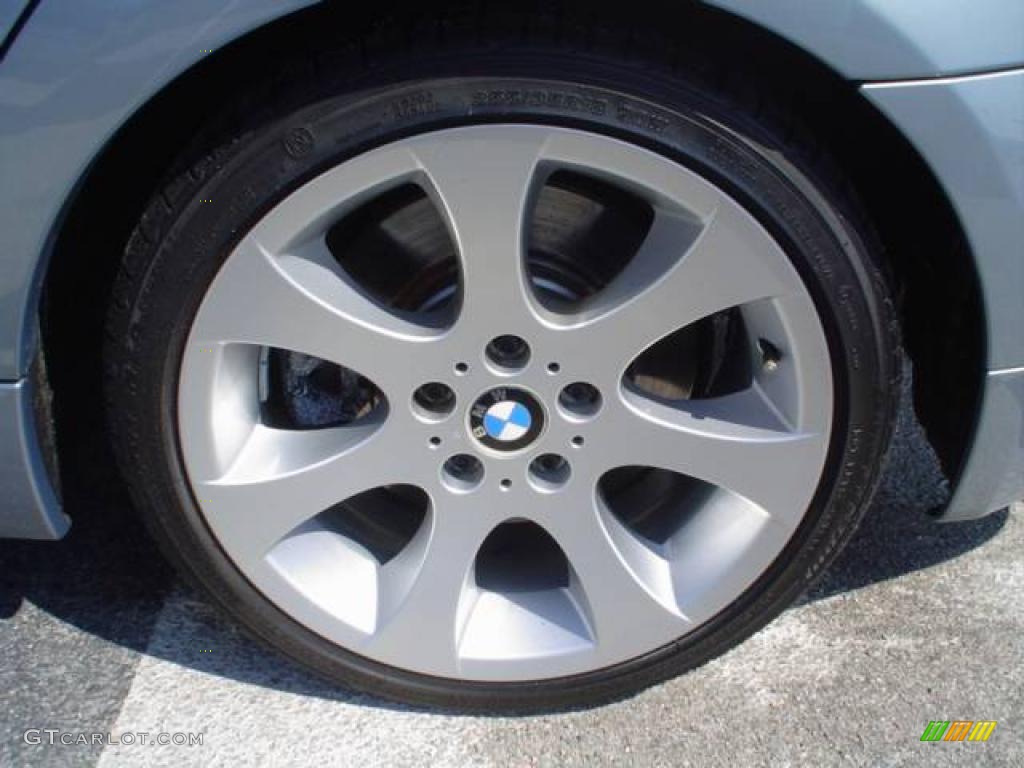 2006 3 Series 330i Sedan - Silver Grey Metallic / Grey photo #4